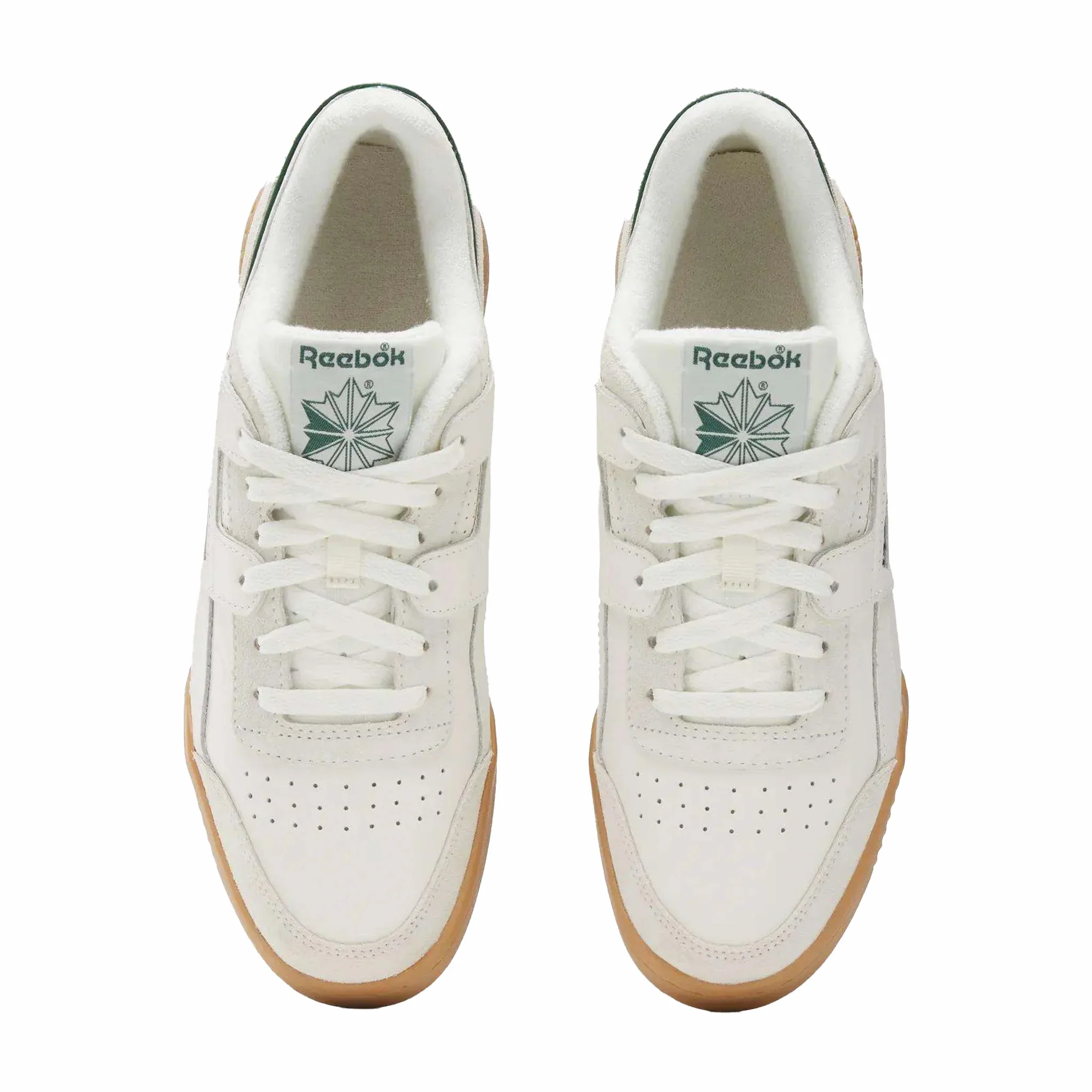 Reebok Men's Workout Plus (Chalk/Green/Grey 2) - Image 4