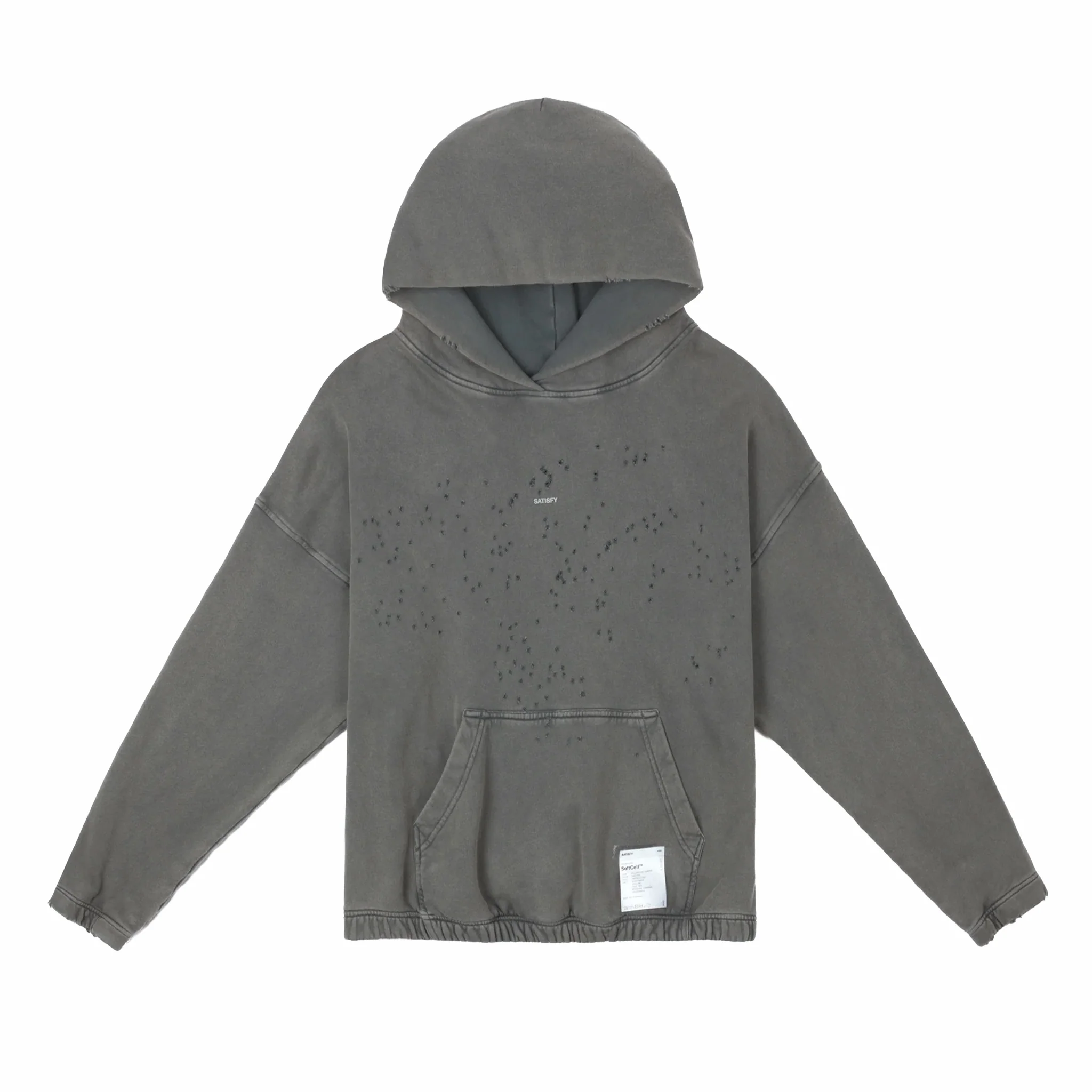 Satisfy Men's MothTech Hoodie 11097-01A02 (Faded Black)