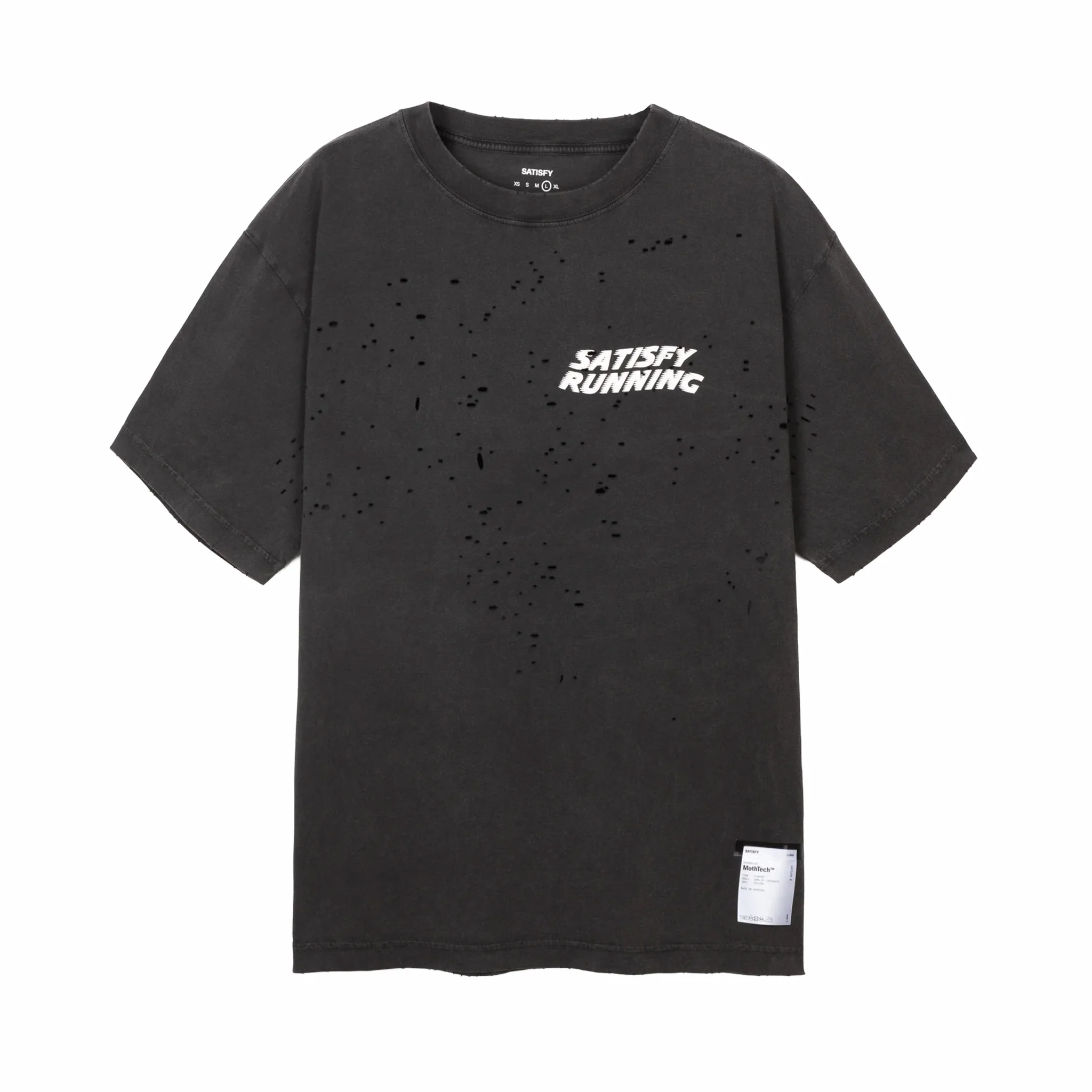 Satisfy Men's MothTech T-shirt 11006-00A08 (Aged Black)