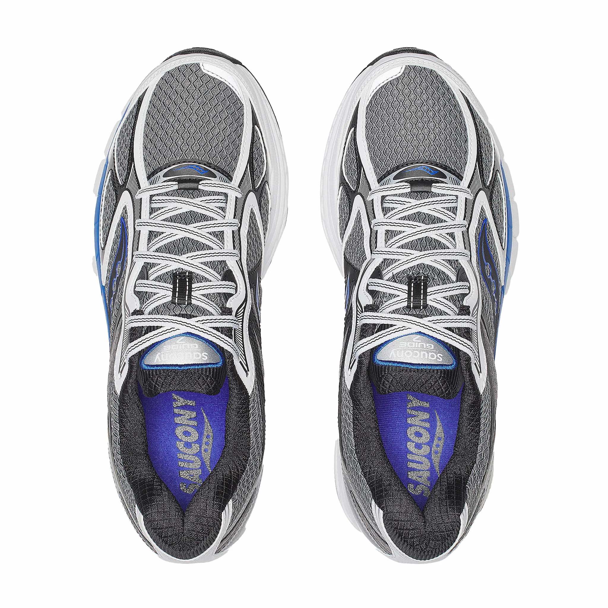 Saucony Men's Progrid Guide 7 (Grey/Lapis) - Image 4