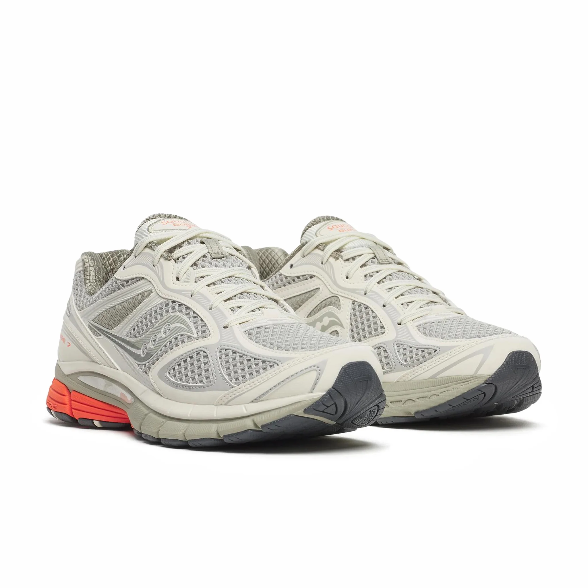 Saucony Men's Progrid Guide 7 (Tofu/Fire) - Image 2