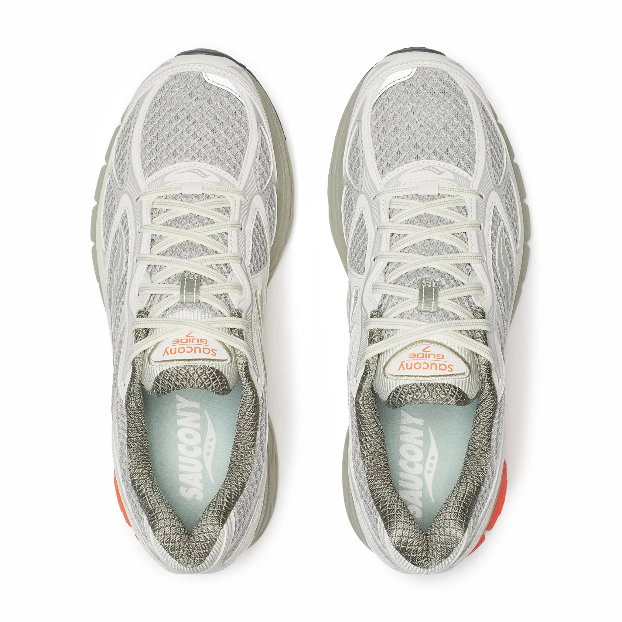 Saucony Men's Progrid Guide 7 (Tofu/Fire) - Image 4