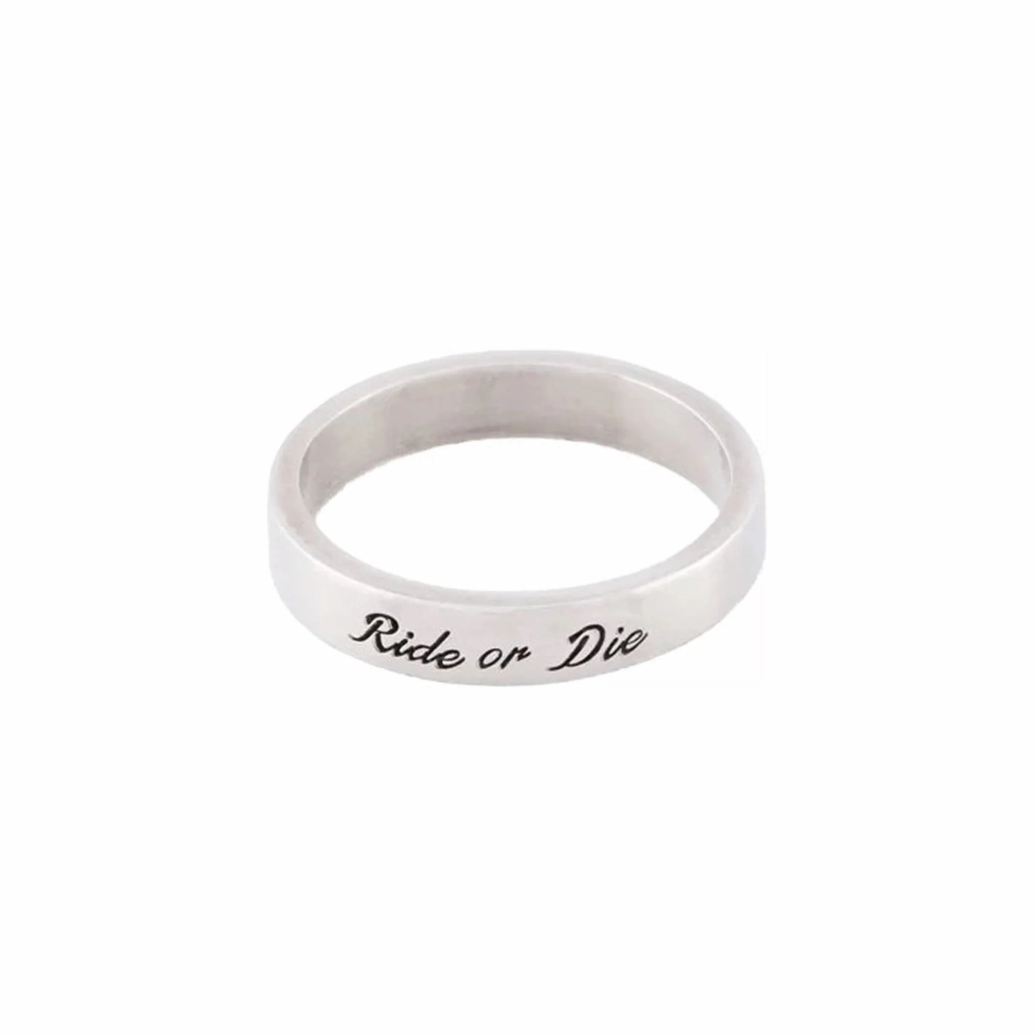 Serge DeNimes Silver Loyalty Ring (Silver)