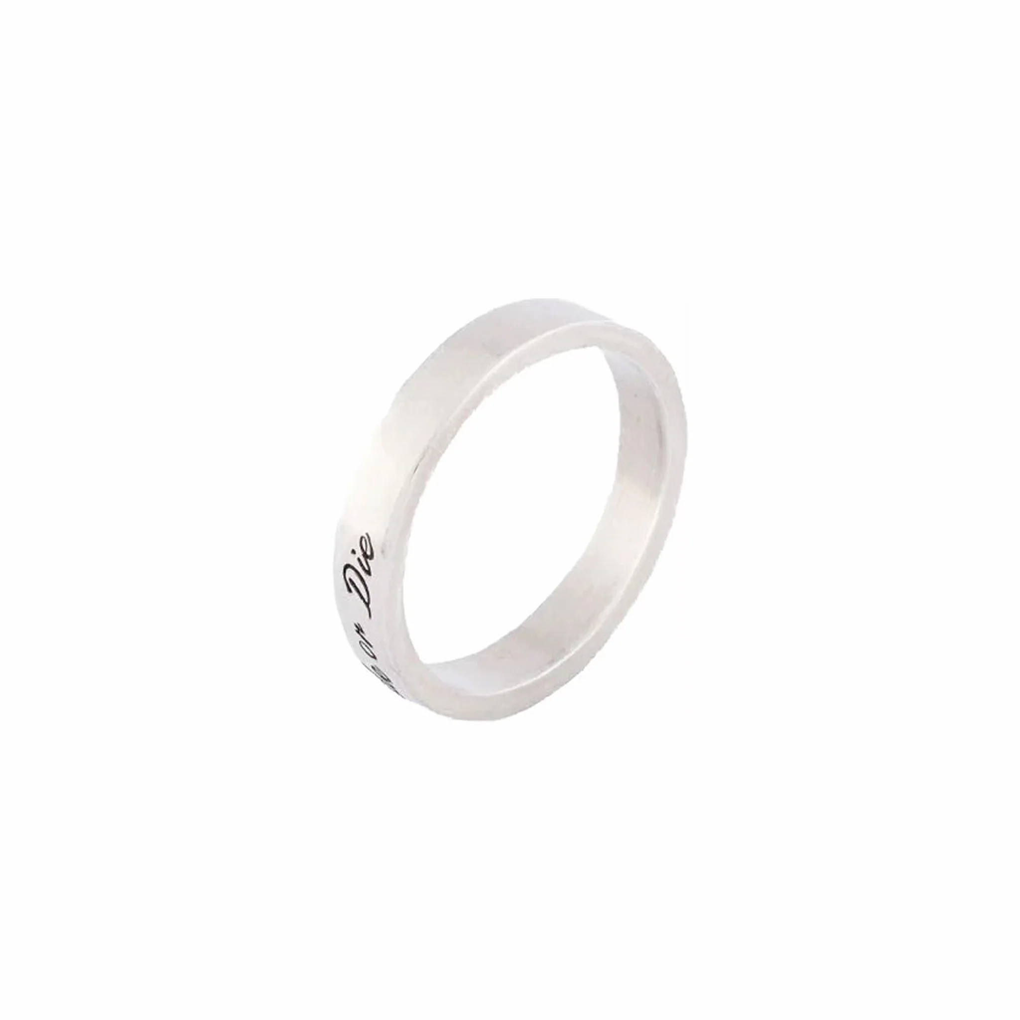 Serge DeNimes Silver Loyalty Ring (Silver) - Image 3