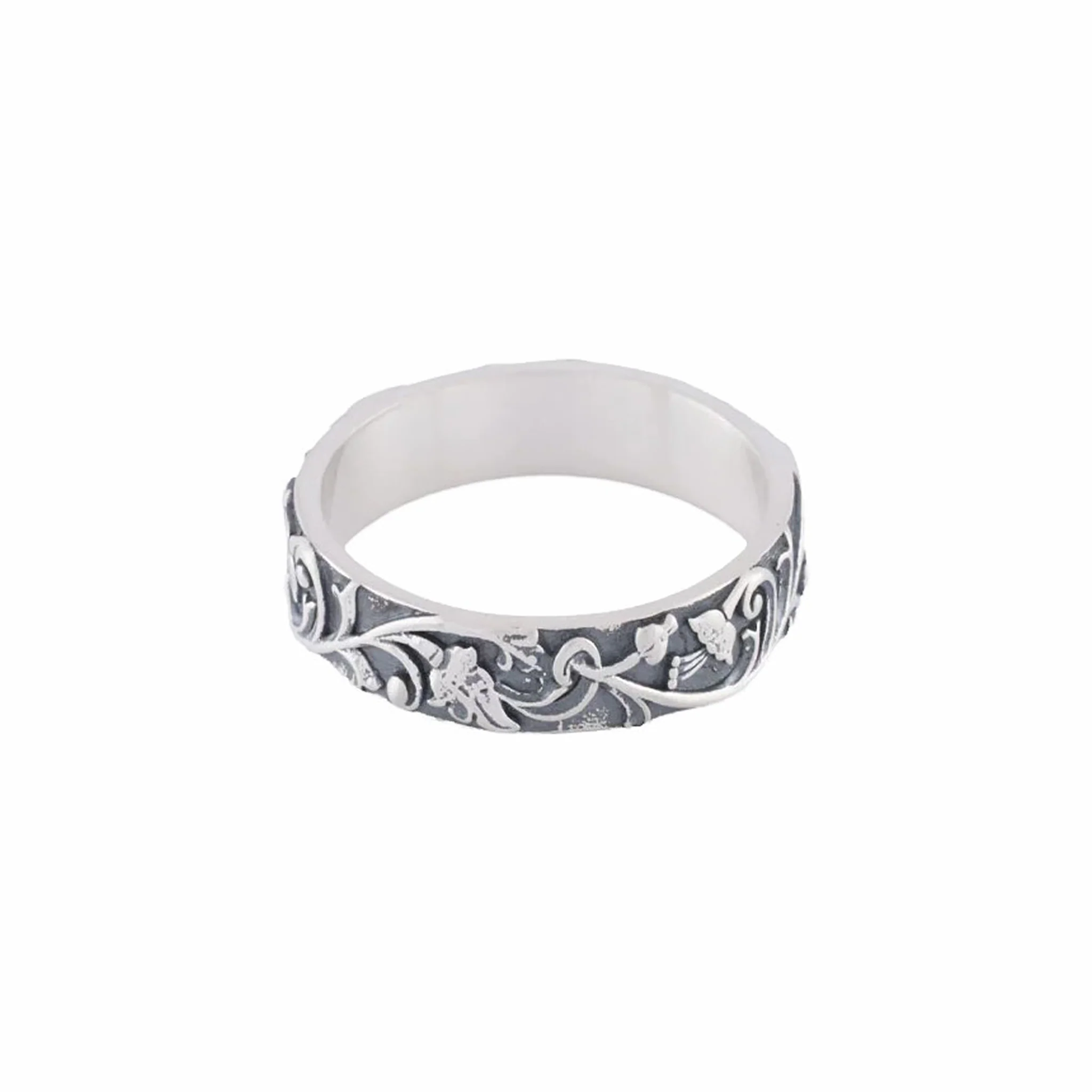 Serge DeNimes Silver Pergola Ring (Silver)