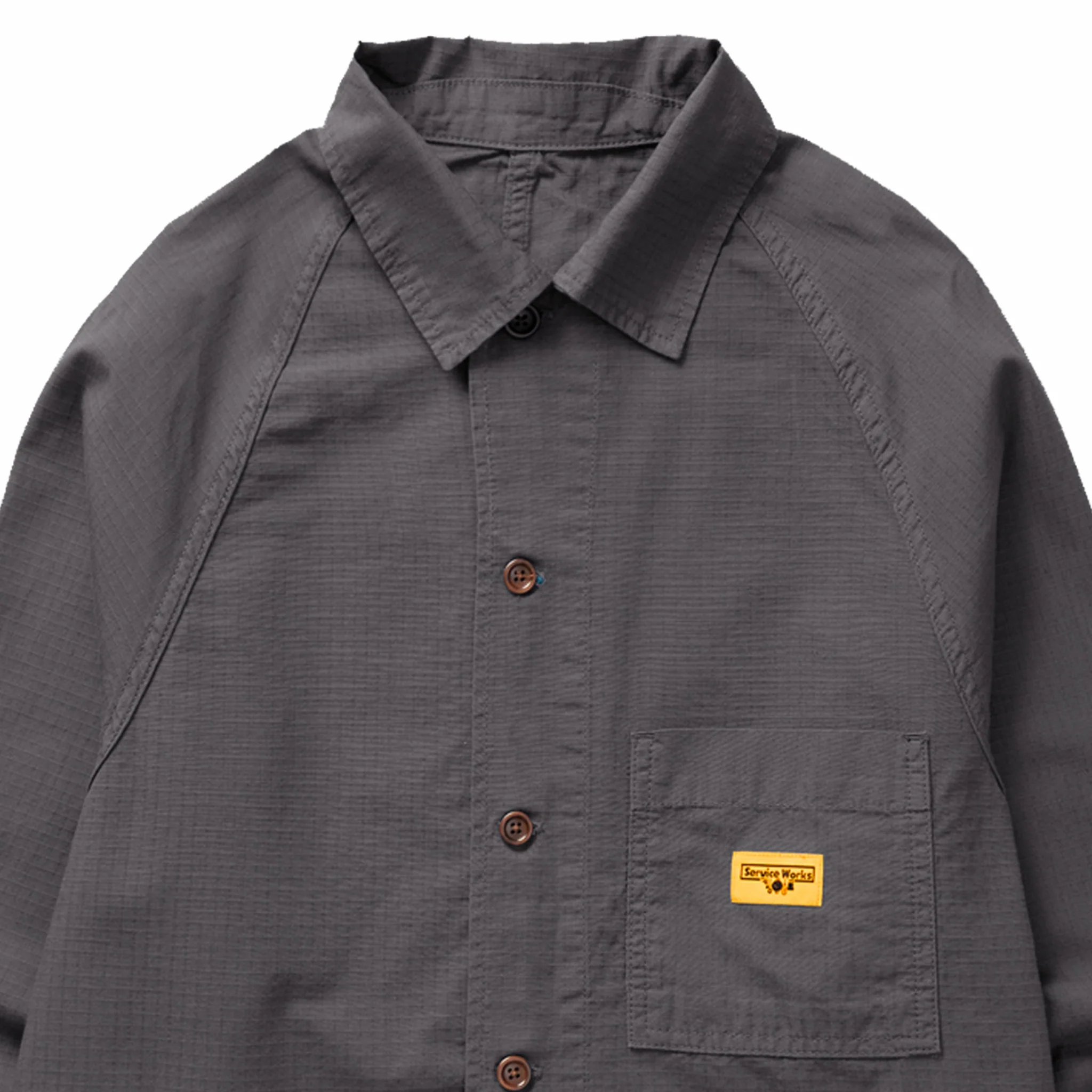 Service Works Ripstop FOH Jacket (Washed Black) - Image 2