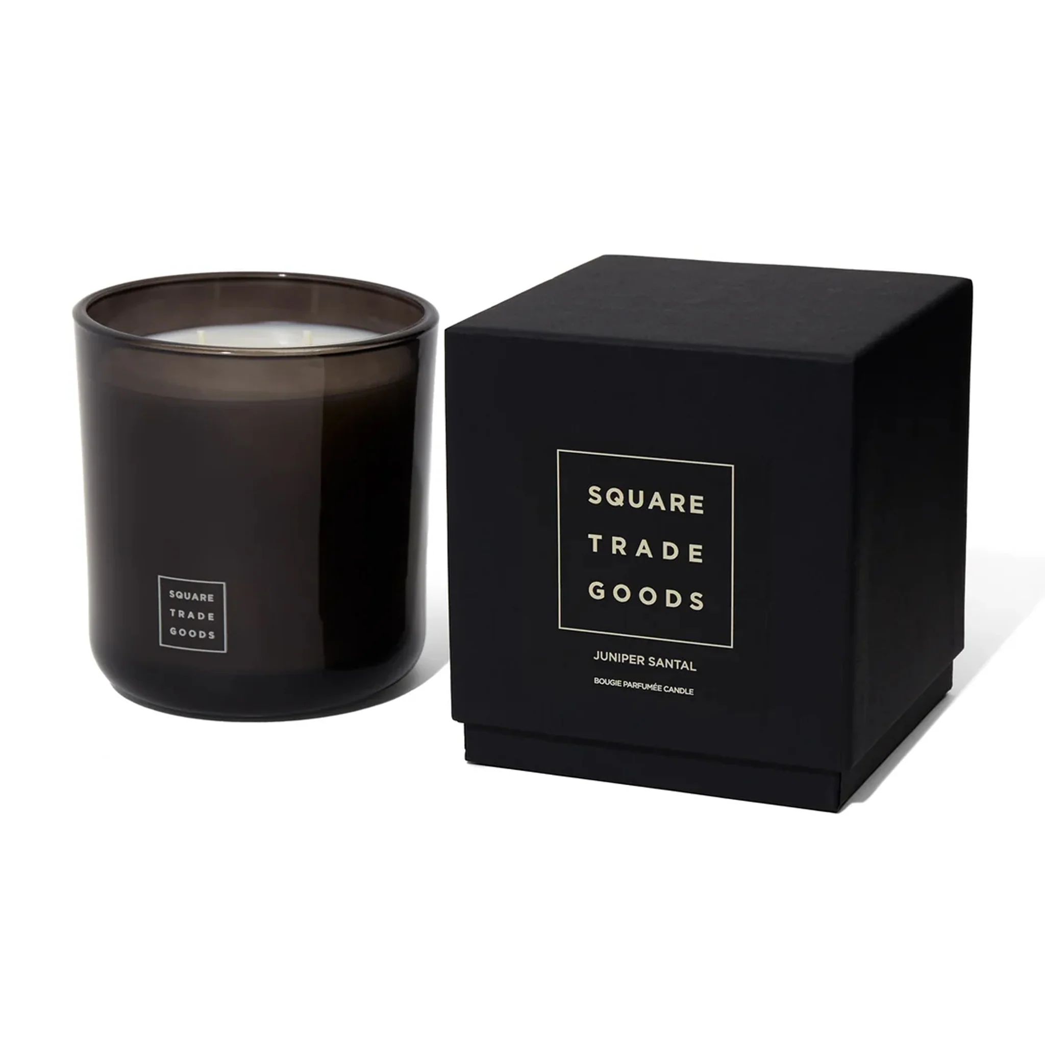 Square Trade Goods Juniper Santal 10oz. Candle