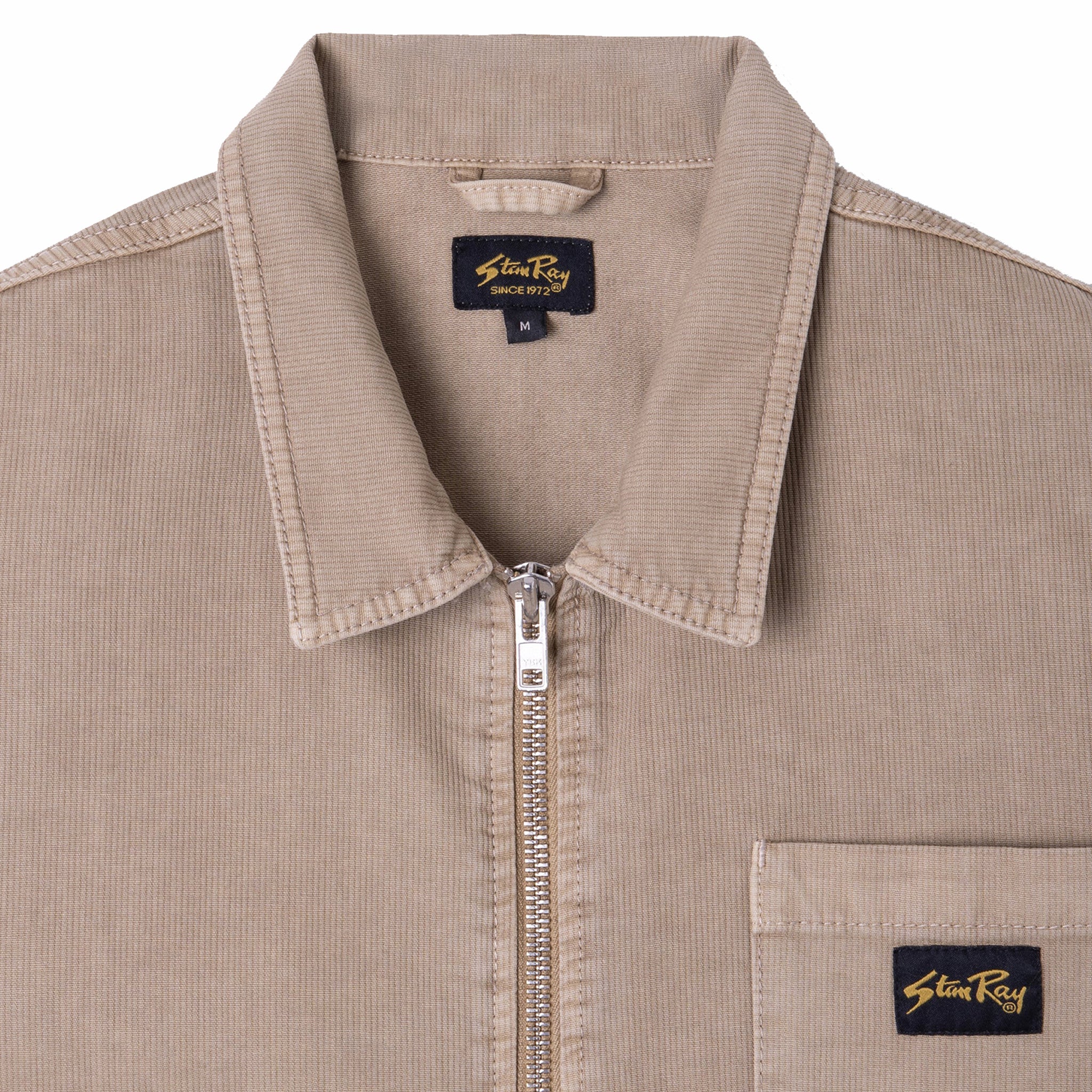Stan Ray Zip Shirt (Eucalyptus Bedford Cord) - Image 4