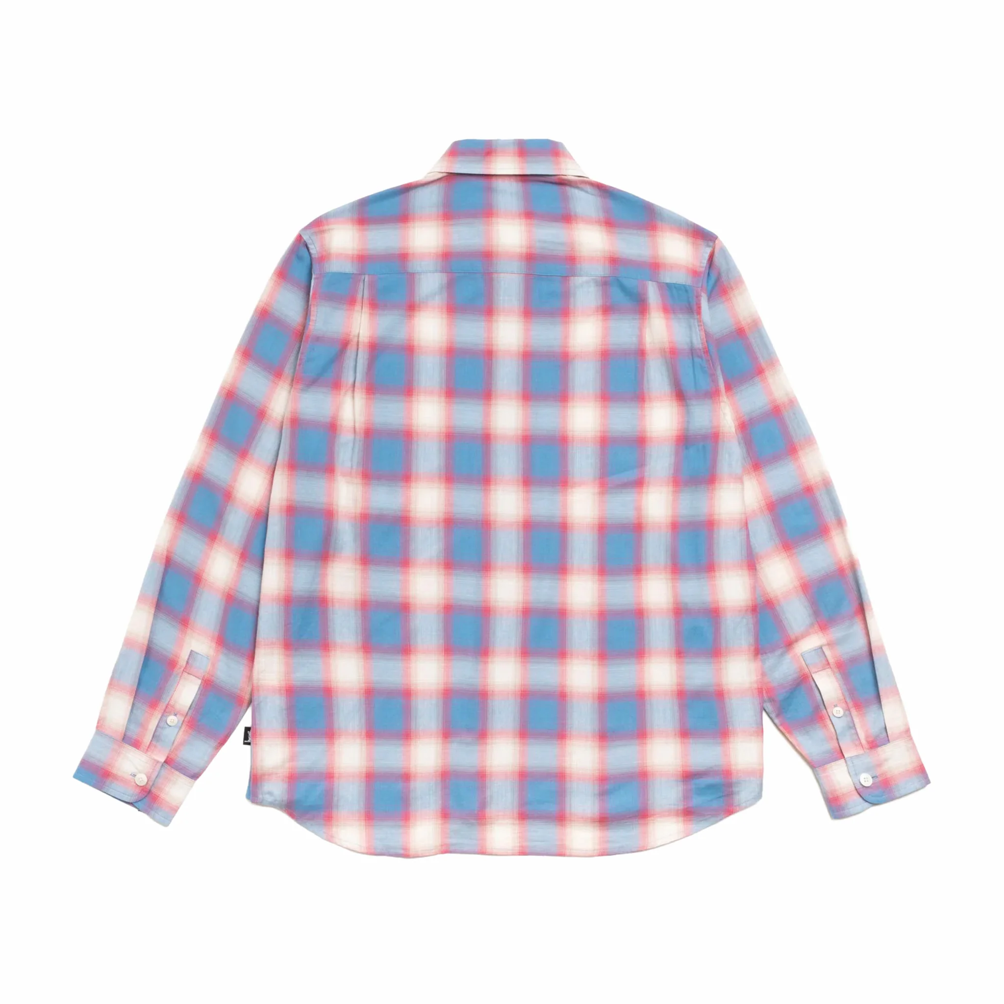 Stüssy Beach Ombre Plaid Shirt (Blue) - Image 2