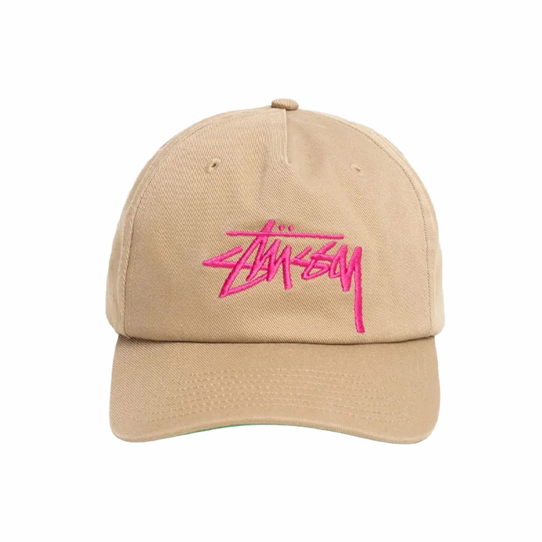 Stüssy Big Stock Mid Depth Cap (Khaki)