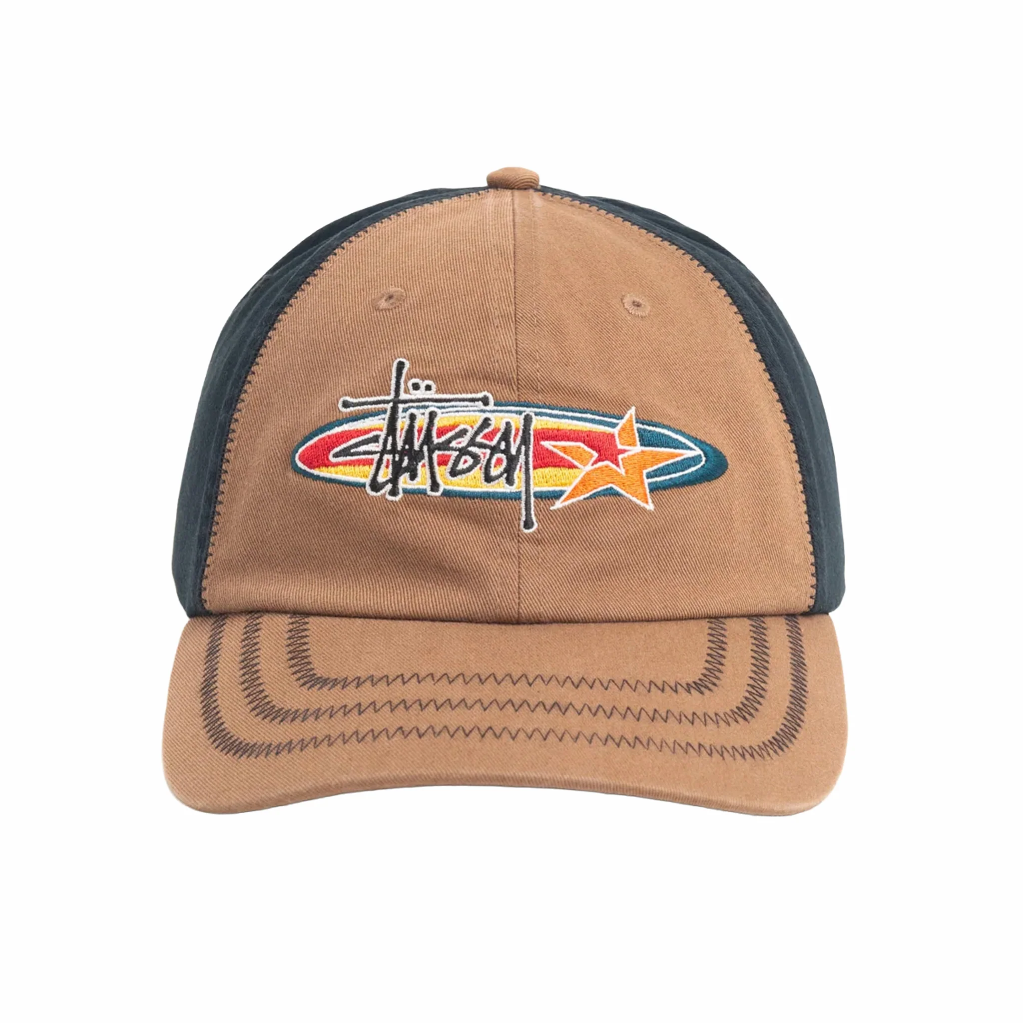 Stüssy Oval Star Cap (Brown)