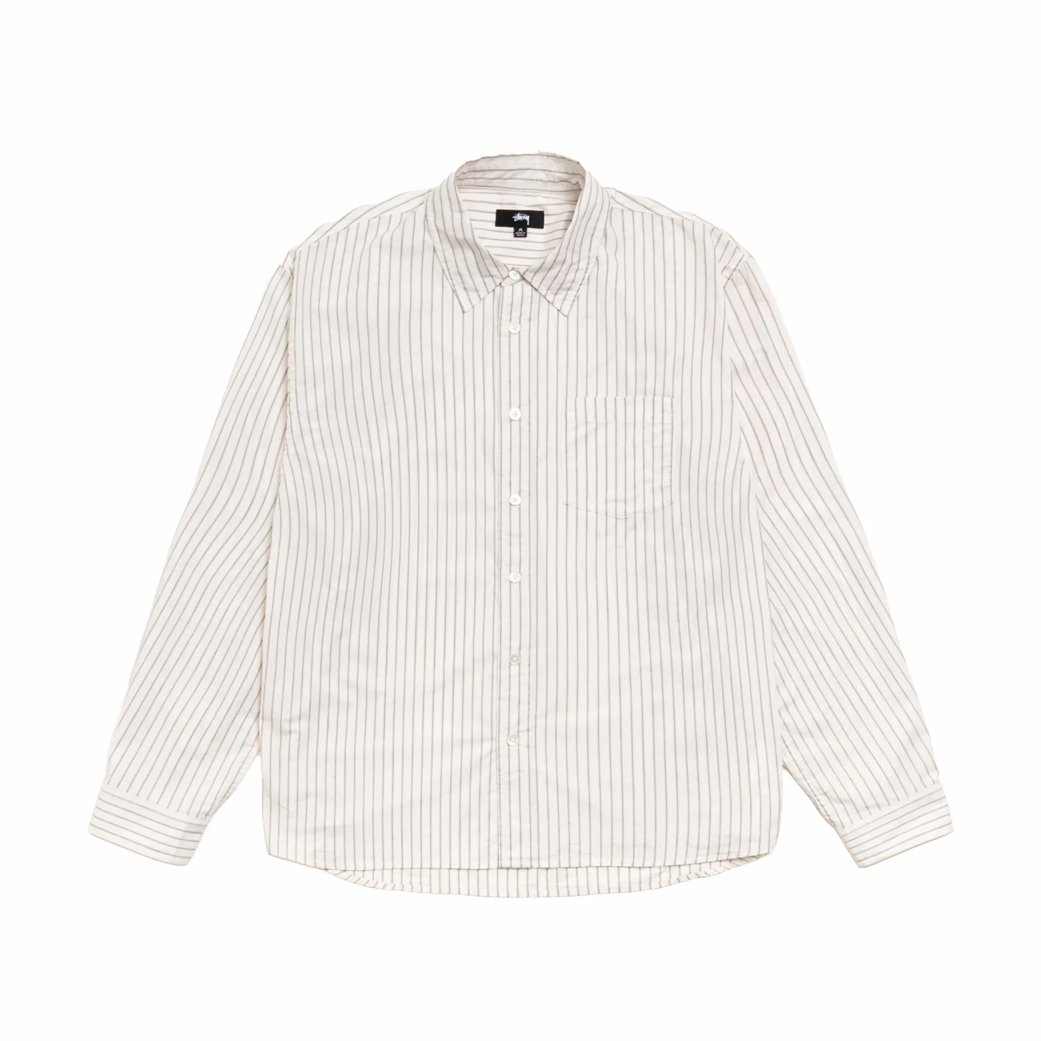 Stüssy Standard Shirt (Natural Stripe)