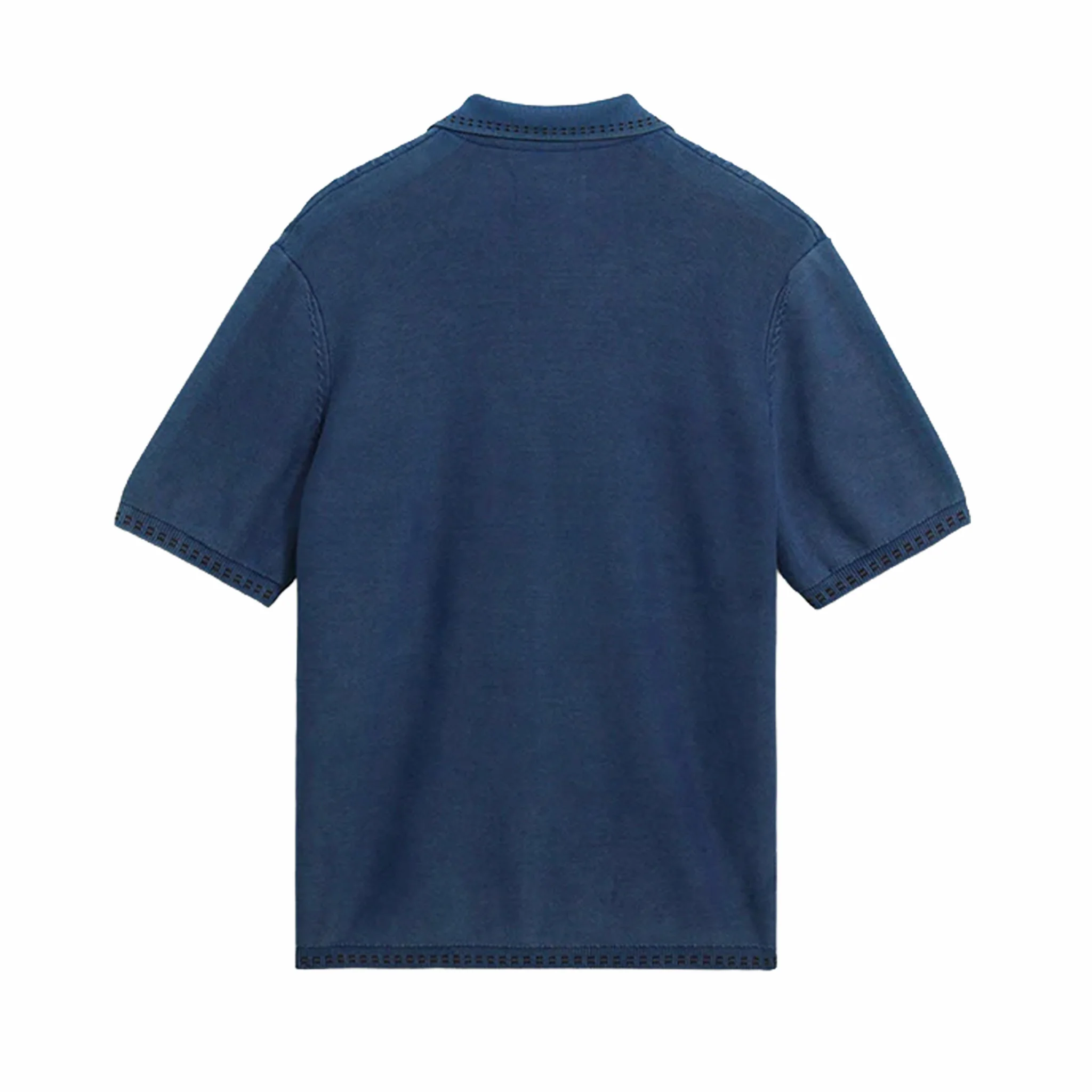 Wax London Ivy Shirt - Dyed Cotton (Blue) - Image 2