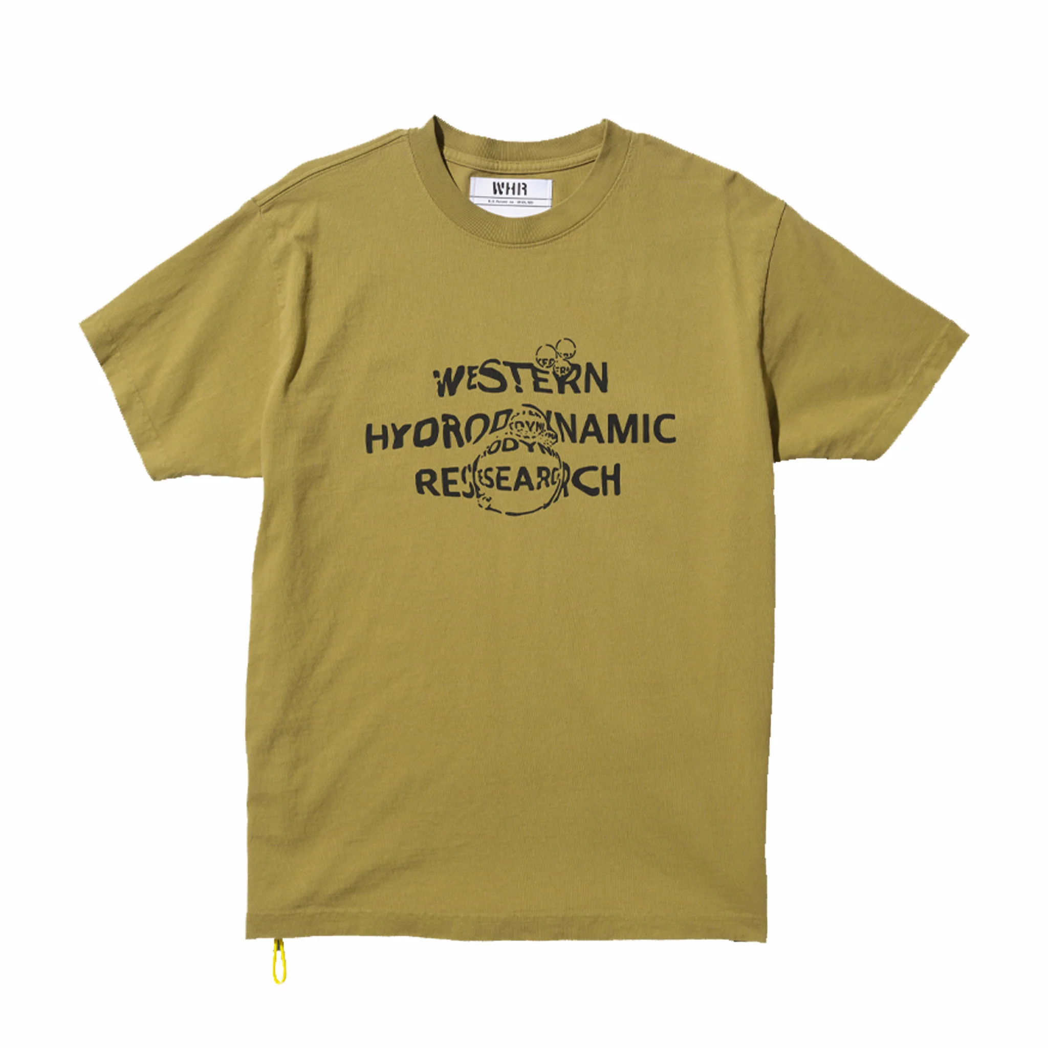 Western Hydrodynamic Research Bubbles S/S Tee (Green Olive)