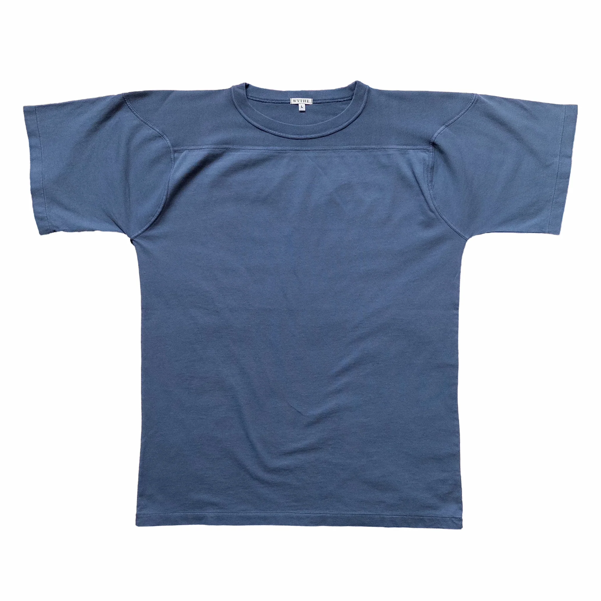 Wythe Football T-Shirt (Faded Navy)